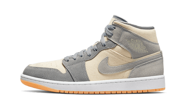 Air Jordan 1 Mid Coconut Milk Particle Grey