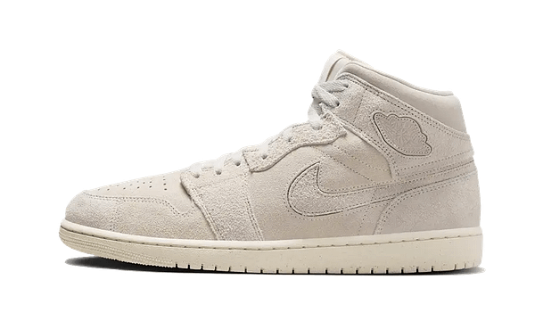 Air Jordan 1 Mid Craft Suede Ivory