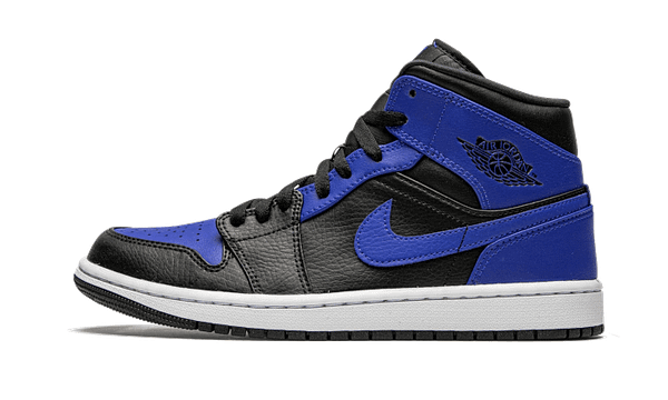 Air Jordan 1 Mid Hyper Royal Tumbled Leather