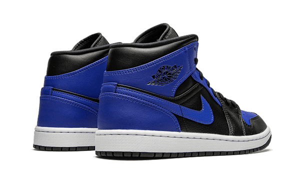 Air Jordan 1 Mid Hyper Royal Tumbled Leather