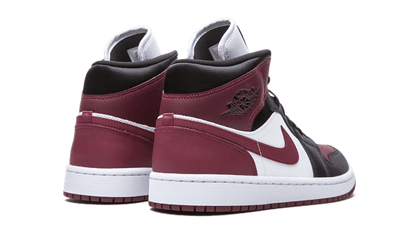 Air Jordan 1 Mid Se Black Dark Beetroot