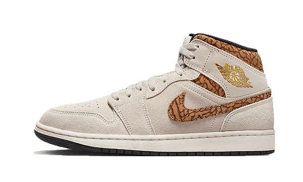 Air Jordan 1 Mid Se Brown Elephant