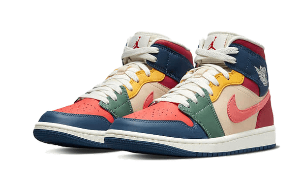 Air Jordan 1 Mid Se Multi-Color