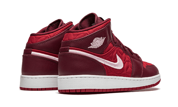 Air Jordan 1 Mid Se Red Quilt