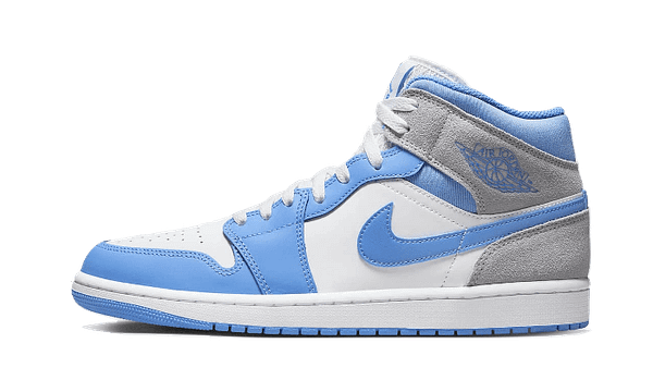 Air Jordan 1 Mid University Blue Grey