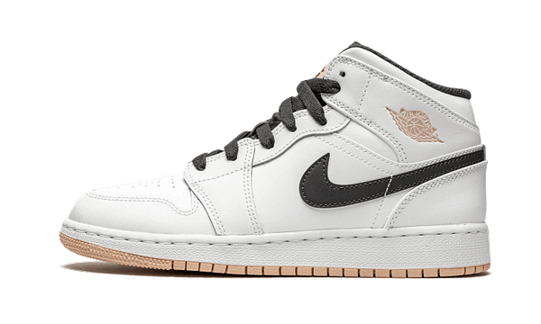 Air Jordan 1 Mid White Arctic Orange