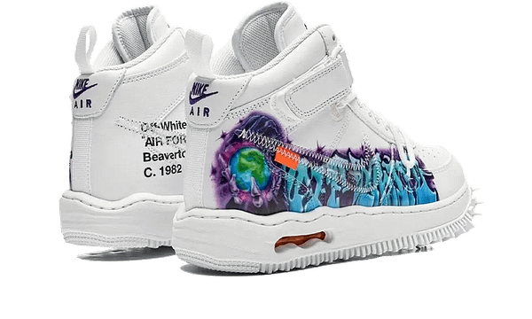 Air Force 1 Mid Sp Off-White Graffiti