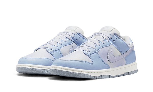 Dunk Low White Blue Airbrush