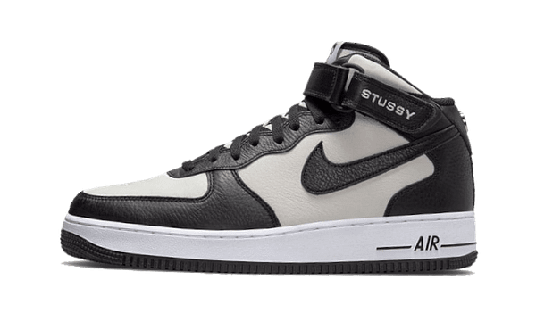 Air Force 1 Mid Stussy Grey Black