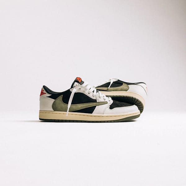 Air Jordan 1 Retro Low And Sp Travis Scott Olive