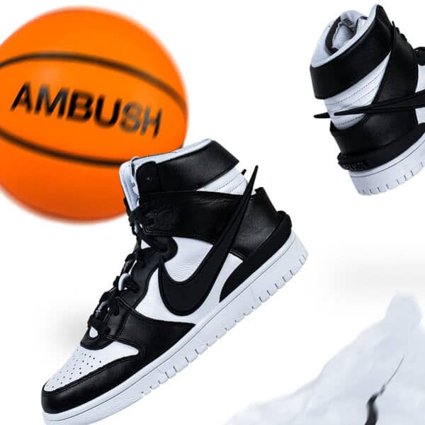 Dunk High Ambush Black White