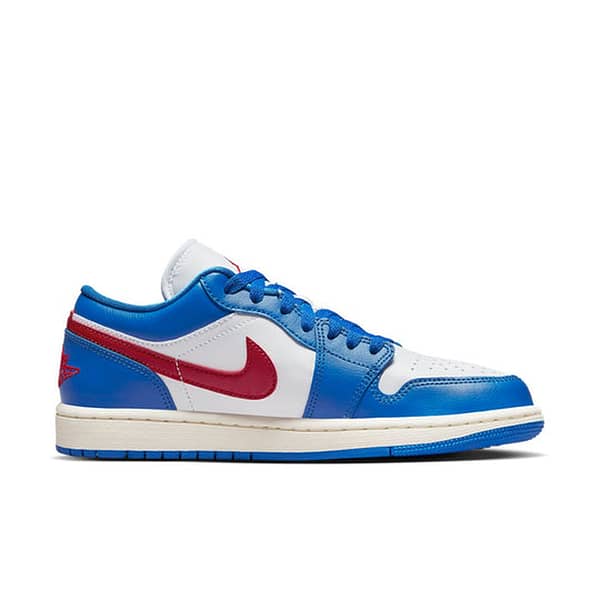 Air Jordan 1 Low 'Sport Blue Gym Red' Wmns