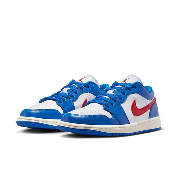 Air Jordan 1 Low 'Sport Blue Gym Red' Wmns