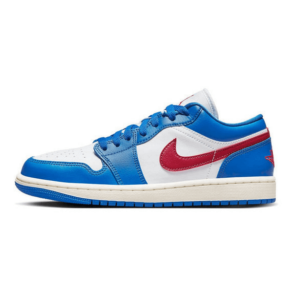 Air Jordan 1 Low 'Sport Blue Gym Red' Wmns