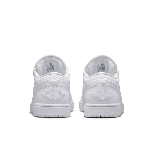 Air Jordan 1 Low 'Triple White Quilted' Wmns