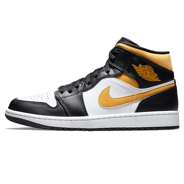 Air Jordan 1 Mid 'Black University Gold'