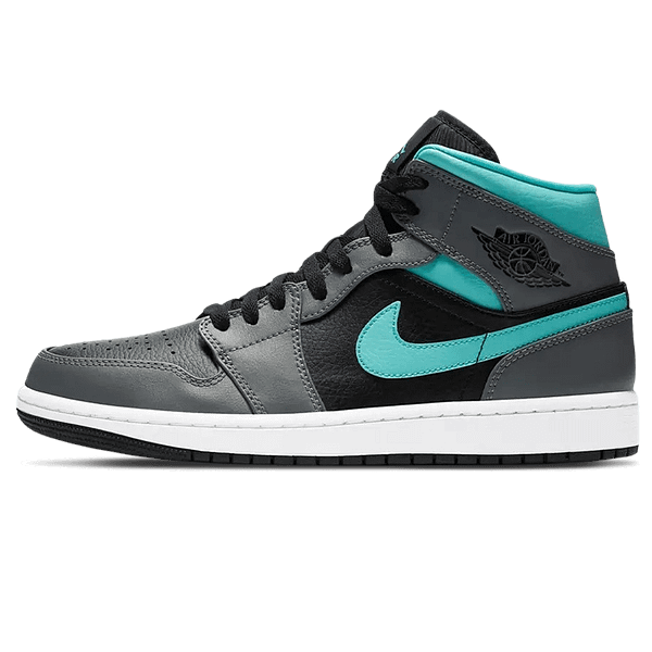 Air Jordan 1 Mid 'Grey Aqua'