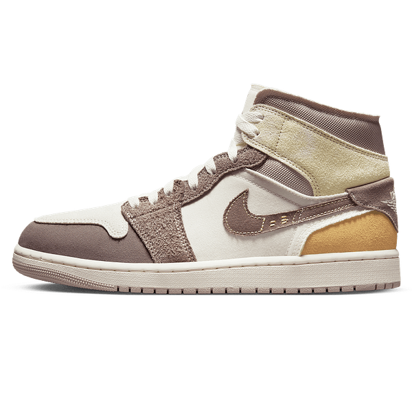 Air Jordan 1 Mid Se Craft 'Inside Out - Taupe Haze'