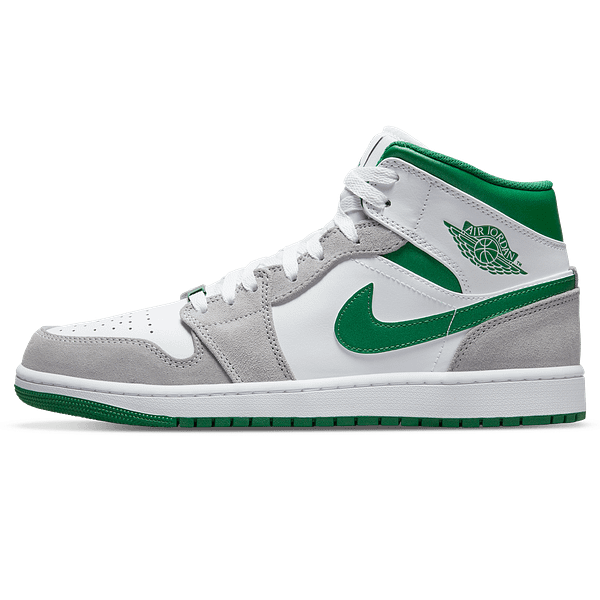 Air Jordan 1 Mid Se 'Grey Pine Green'