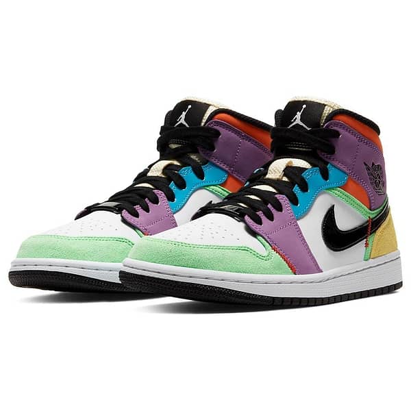 Air Jordan 1 Mid Se Multi-Colour (W)