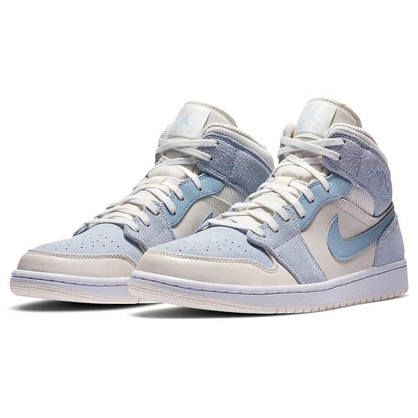 Air Jordan 1 Mid Se 'Sail Light Blue'