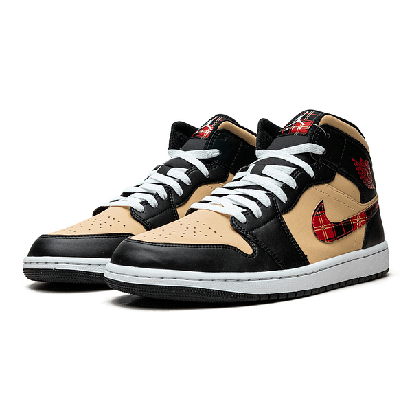 Air Jordan 1 Mid Se 'Tartan Swoosh'