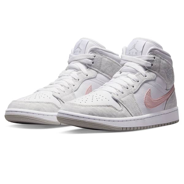 Air Jordan 1 Mid Se Wmns 'White Light Iron Ore'