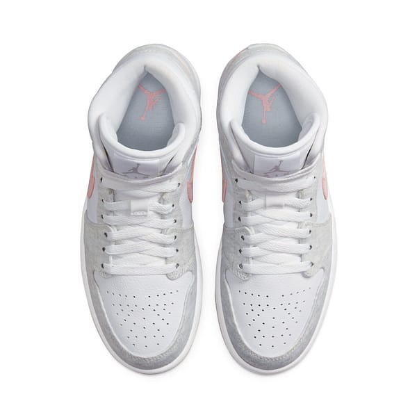 Air Jordan 1 Mid Se Wmns 'White Light Iron Ore'