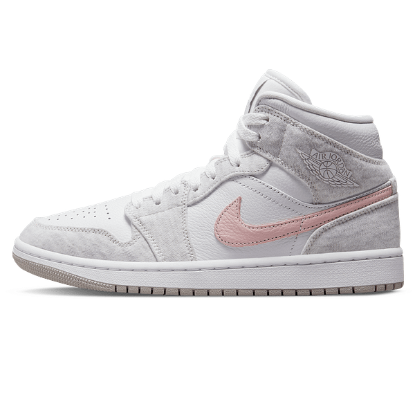 Air Jordan 1 Mid Se Wmns 'White Light Iron Ore'