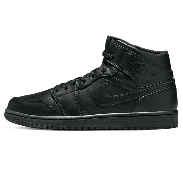 Air Jordan 1 Mid 'Triple Black' 2022