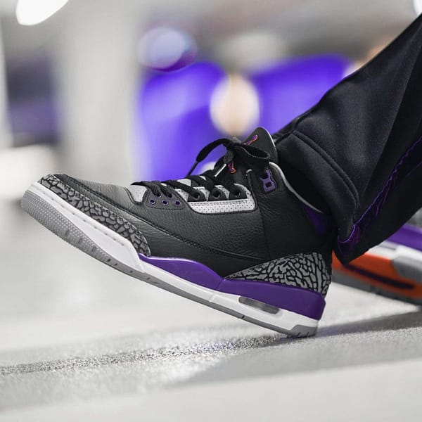 Air Jordan 3 Retro 'Court Purple'