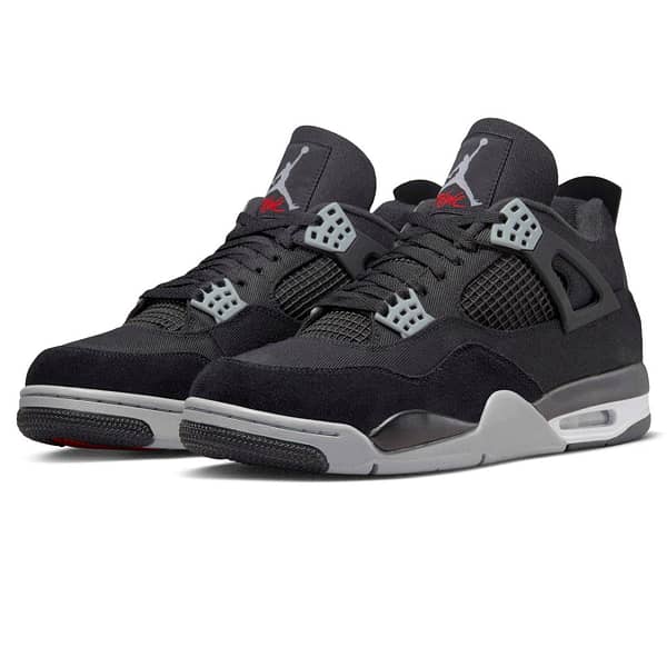 Air Jordan 4 Retro Se 'Black Canvas'