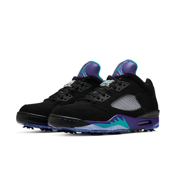 Air Jordan 5 Low Golf 'Black Grape'