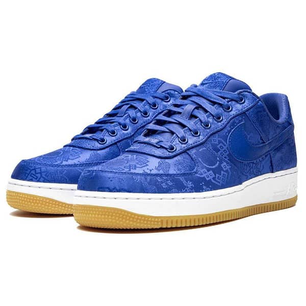 Clot X Nike Air Force 1 Prm 'Royal Silk'