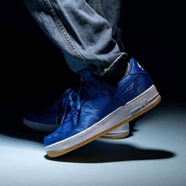 Clot X Nike Air Force 1 Prm 'Royal Silk'