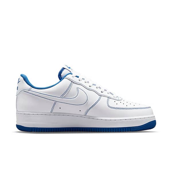 Nike Air Force 1 '07 'Contrast Stitch - White Game Royal'