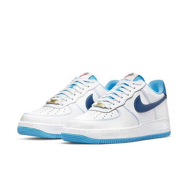 Nike Air Force 1 '07 'First Use - White University Blue'