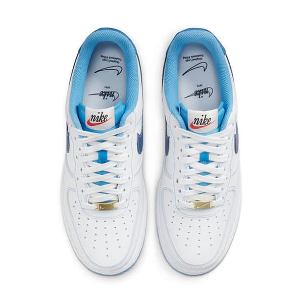 Nike Air Force 1 '07 'First Use - White University Blue'