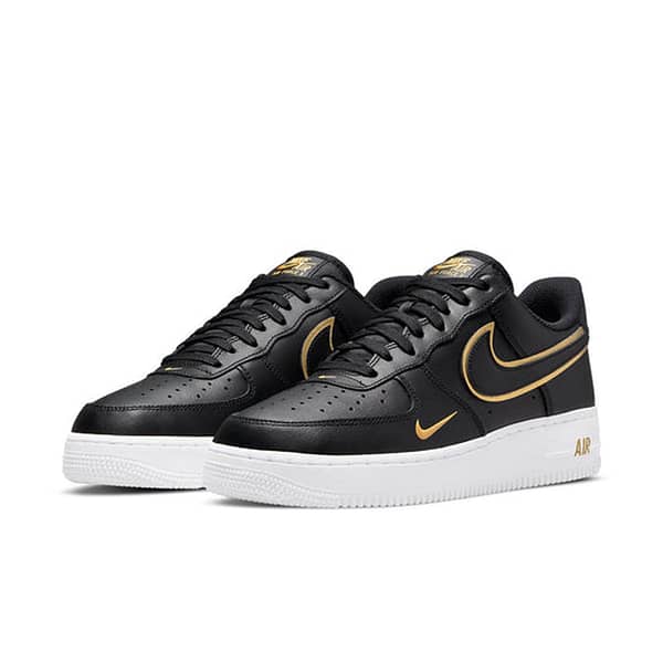 Nike Air Force 1 '07 Lv8 'Metallic Swoosh Pack - Black'