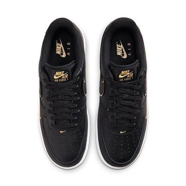 Nike Air Force 1 '07 Lv8 'Metallic Swoosh Pack - Black'