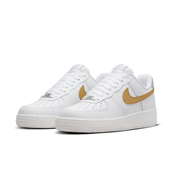 Nike Air Force 1 '07 'White Metallic Gold'