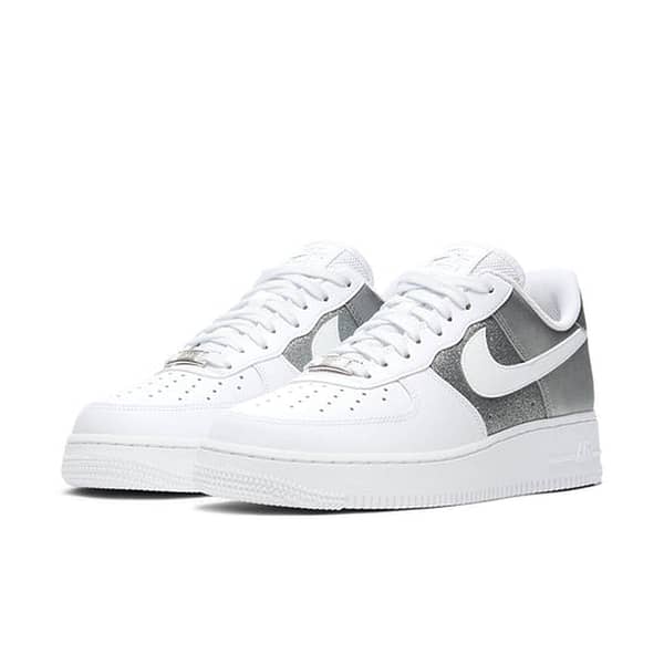 Nike Air Force 1 '07 'White Metallic Silver'