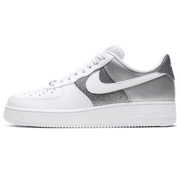 Nike Air Force 1 '07 'White Metallic Silver'