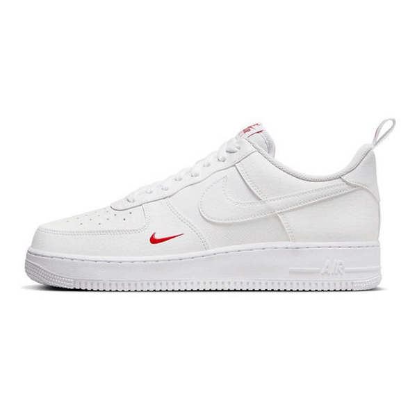 Nike Air Force 1 '07 'White University Red'