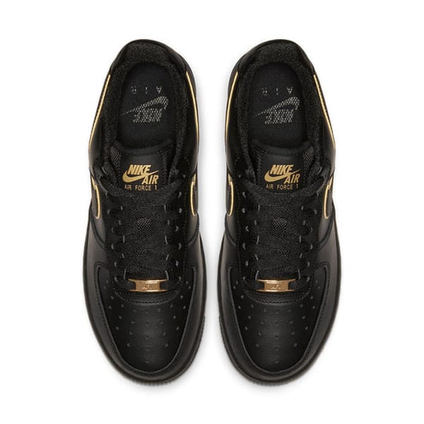 Nike Air Force 1 Low '07 Essential 'Black Gold Swoosh'