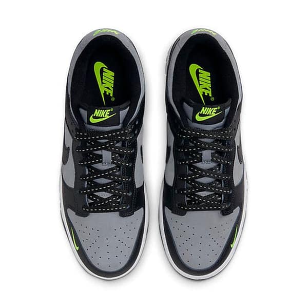 Nike Dunk Low 'Black Grey Green Strike'