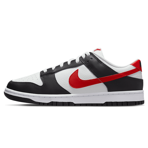 Nike Dunk Low 'Black White Red'