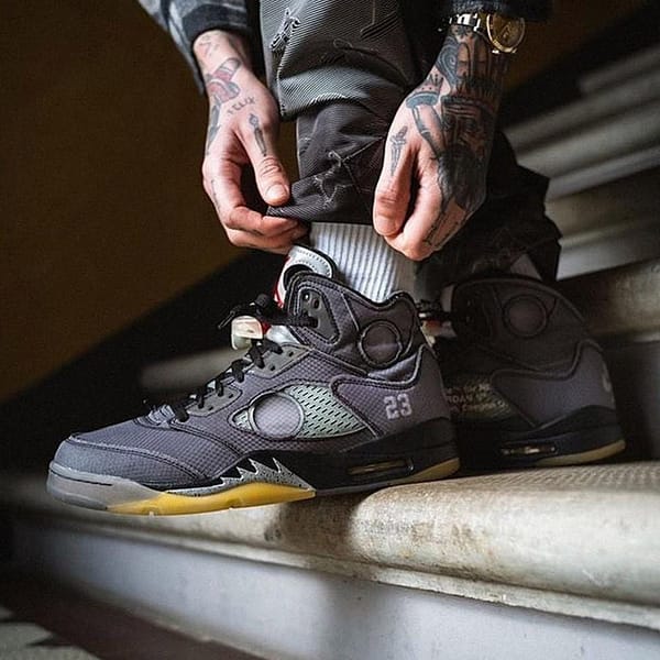 Off-White X Air Jordan 5 Retro Sp 'Muslin'