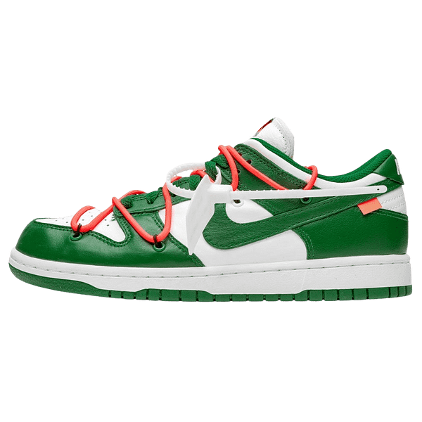 Off-White X Nike Dunk Low 'Pine Green'