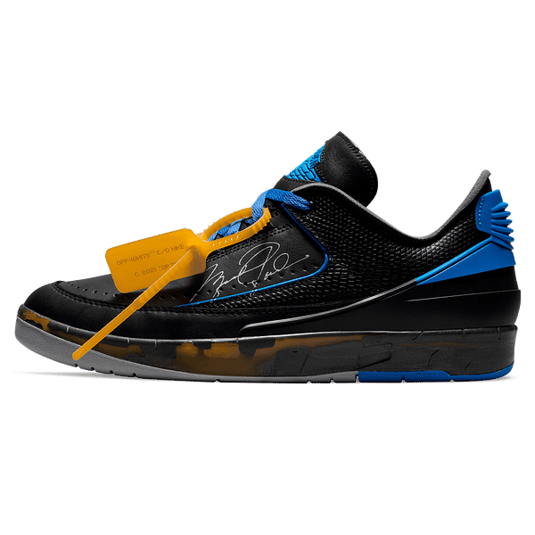 Off-White X Air Jordan 2 Retro Low Sp 'Black Varsity Royal'